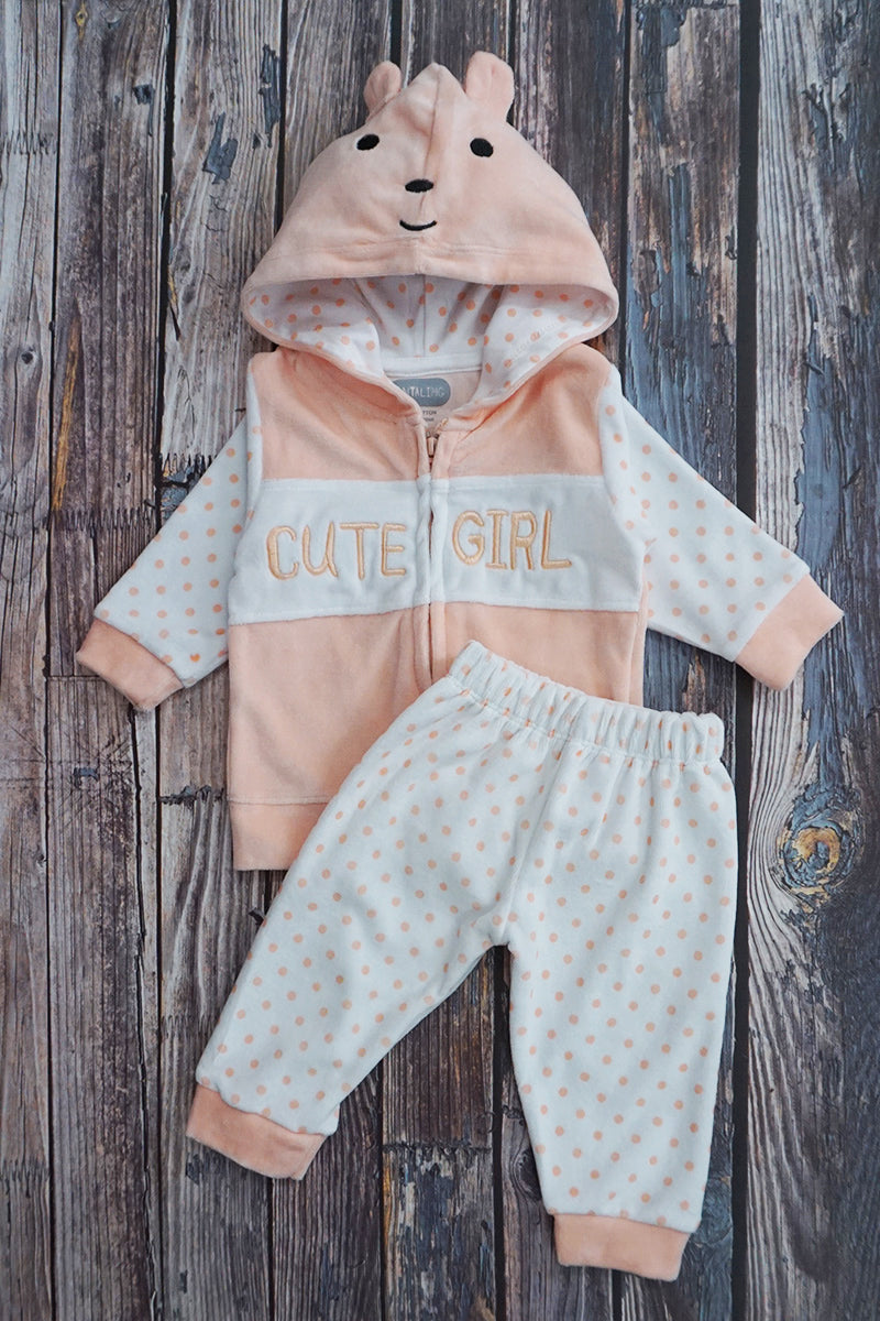 Velvet Suit for Girls