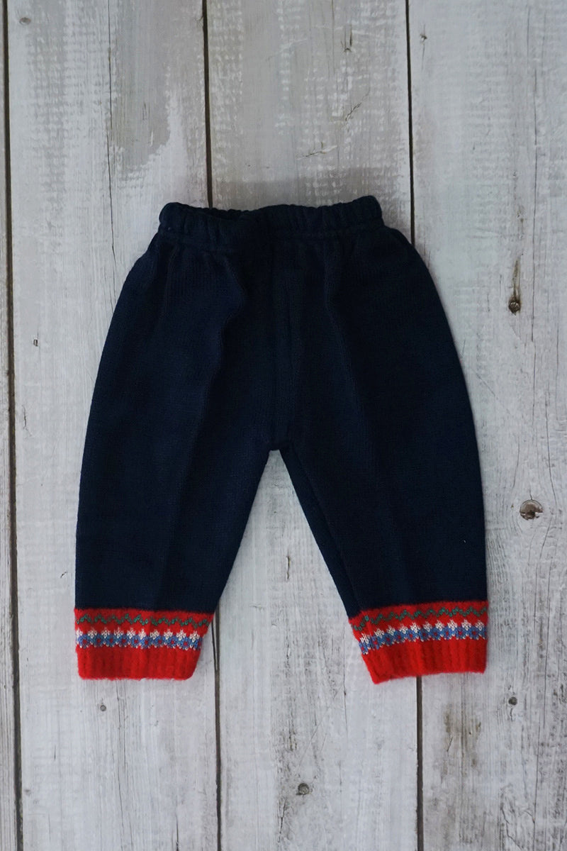 Sweater Knitted Set - Red