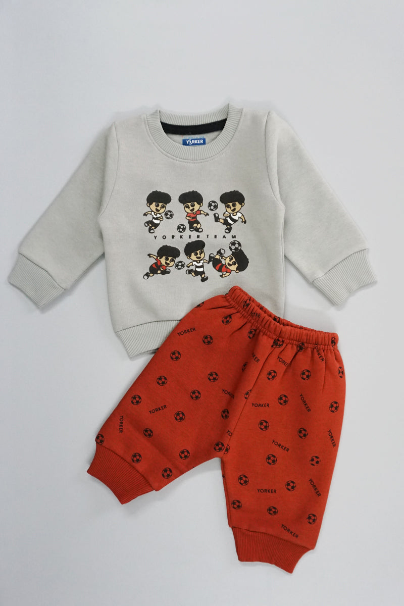 Soccer Boys Fleece Suit (3-6 Months)