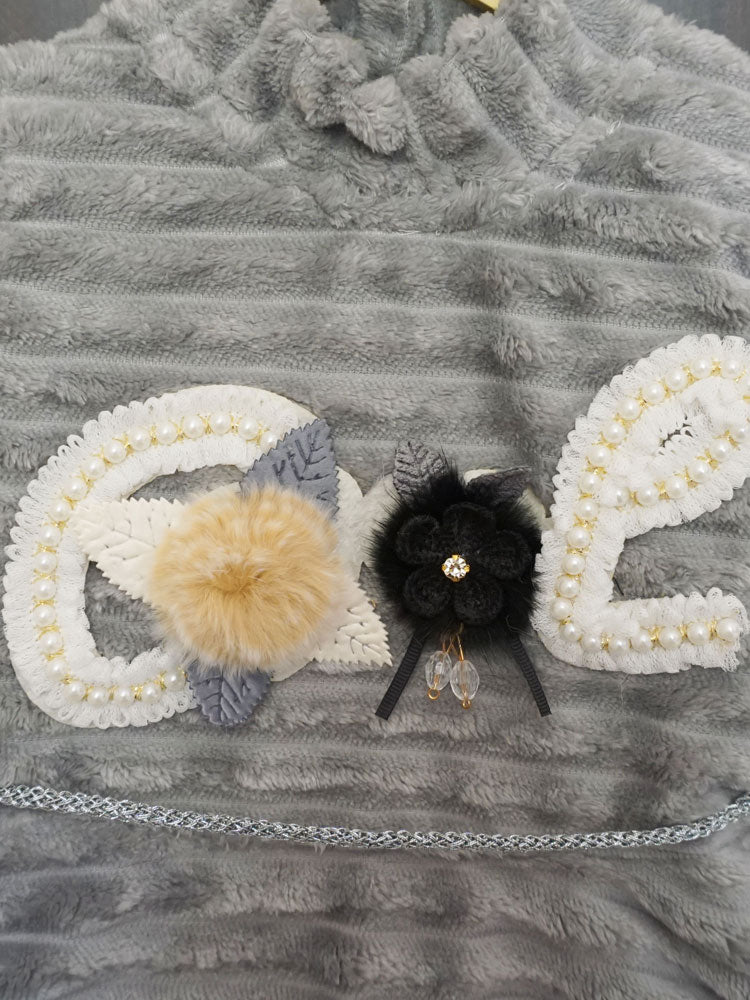 Faux Fur Dress With Velvet Legging (2-3 Years)