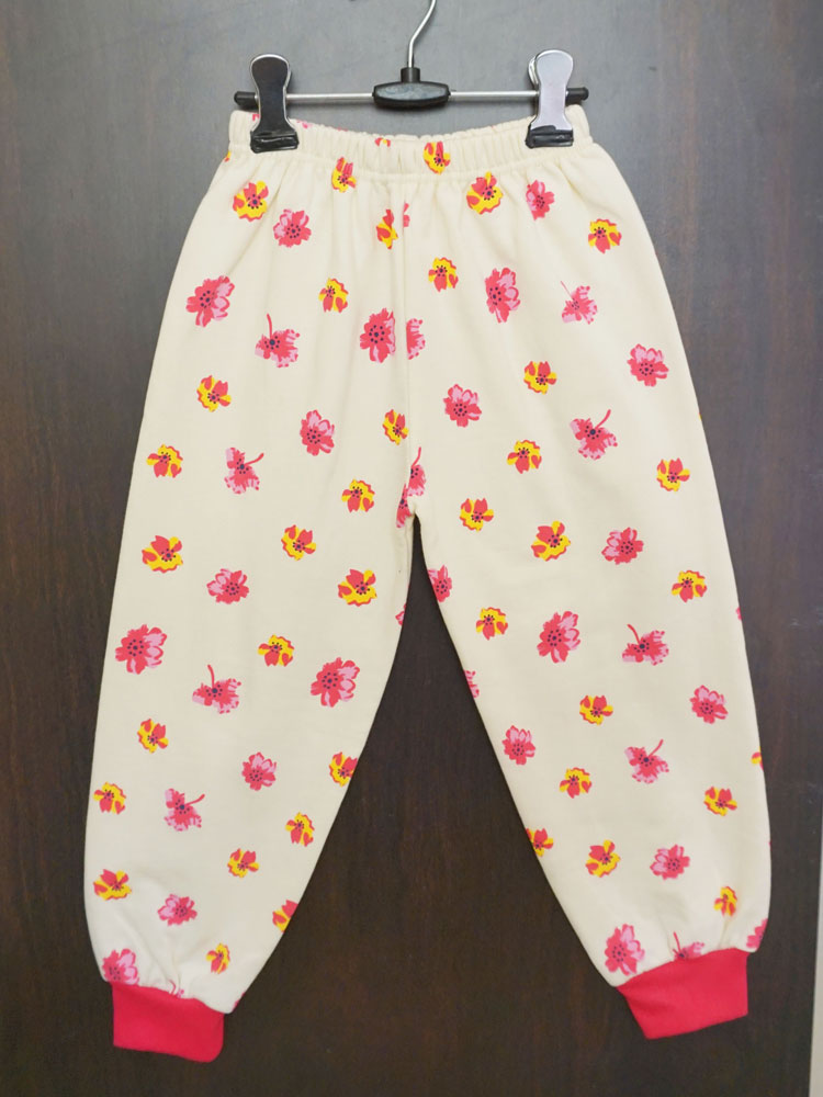 Pink & White Fleece Comfort Suit