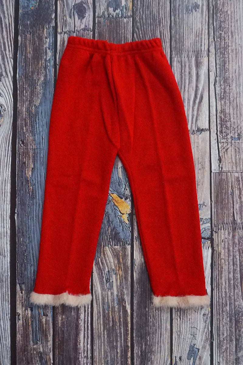 Red Sweater Knitted Dress (6-12 Months)