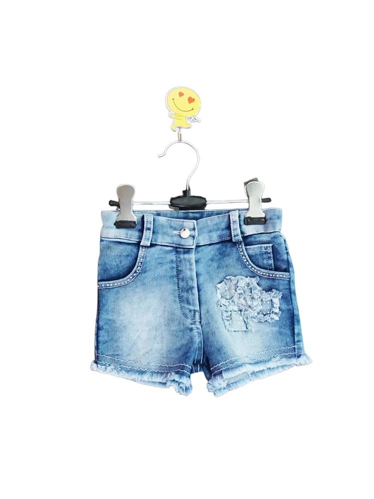 Lycra cotton Top with Denim Short