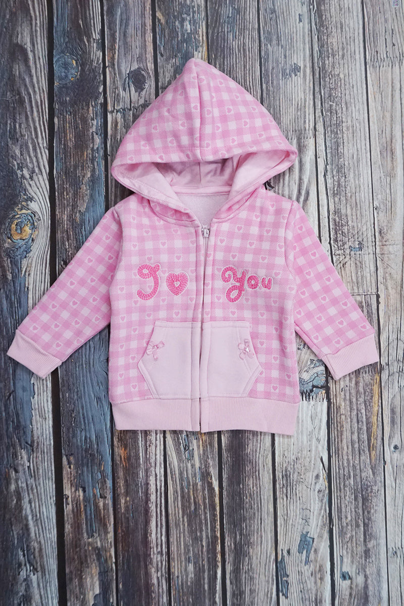 3-Piece Hooded Polyfill Suit with Cotton T-shirt.