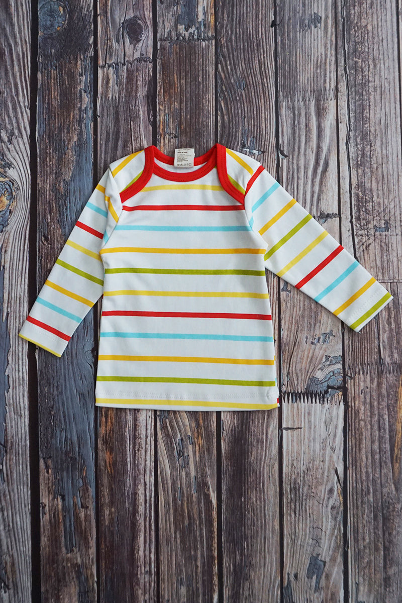 Fleece Romper & Cotton T-shirt Set - Red