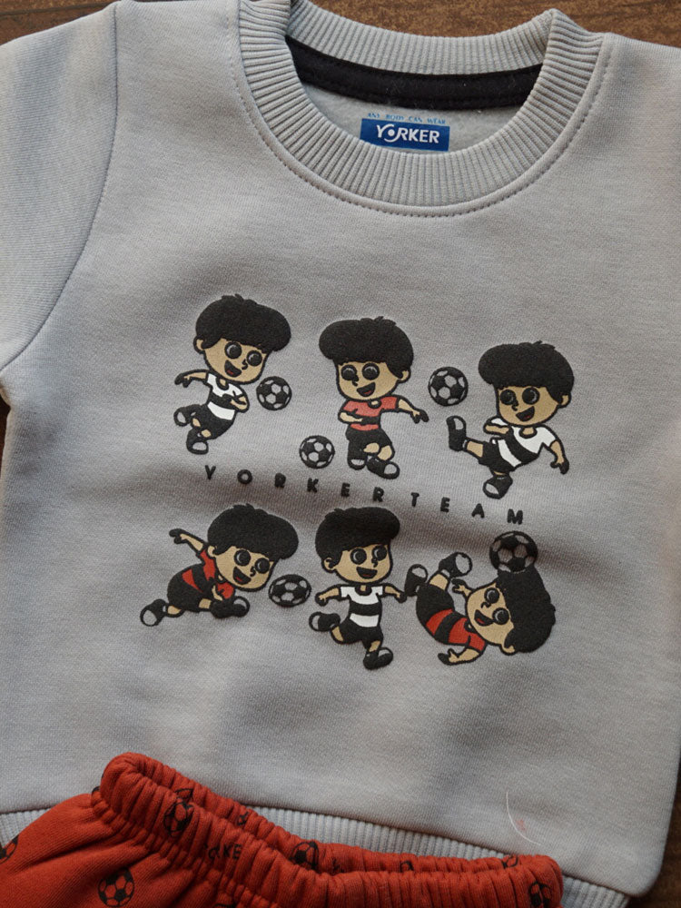 Soccer Boys Fleece Suit (3-6 Months)