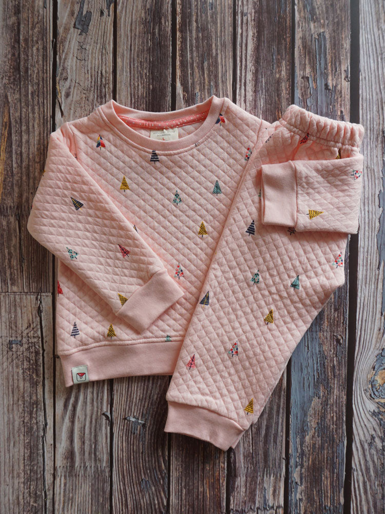 Polyfill Suit - Christmas trees (0-6M/1-2 Years/2-3 Years)