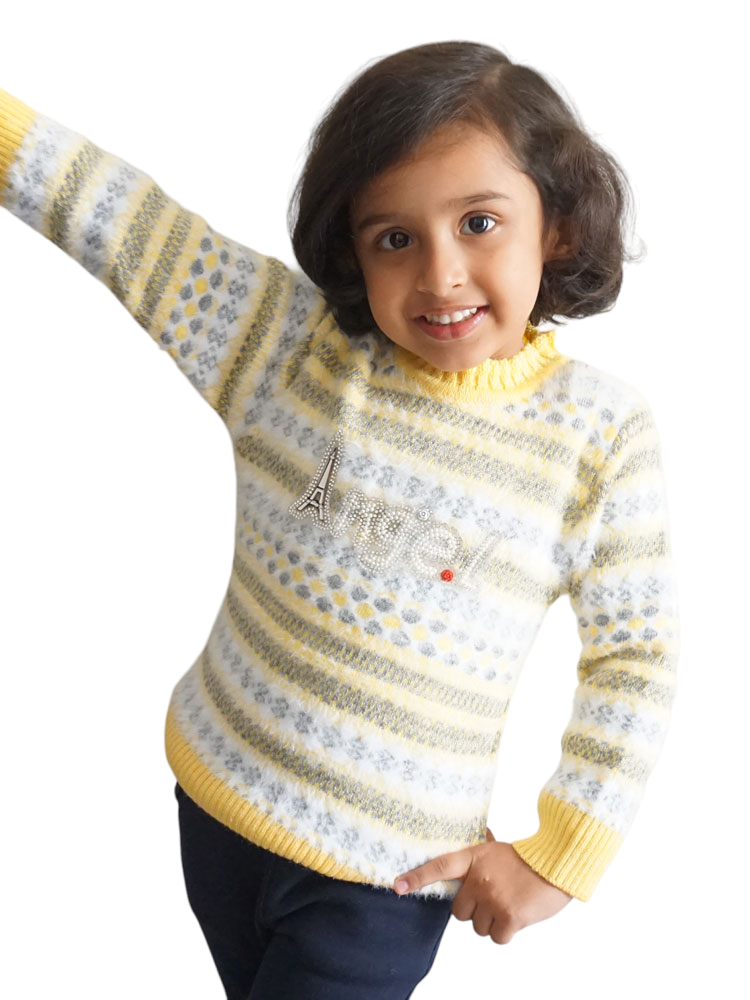 Feather Wool Sweater (3-4 Years|4-5 Years)