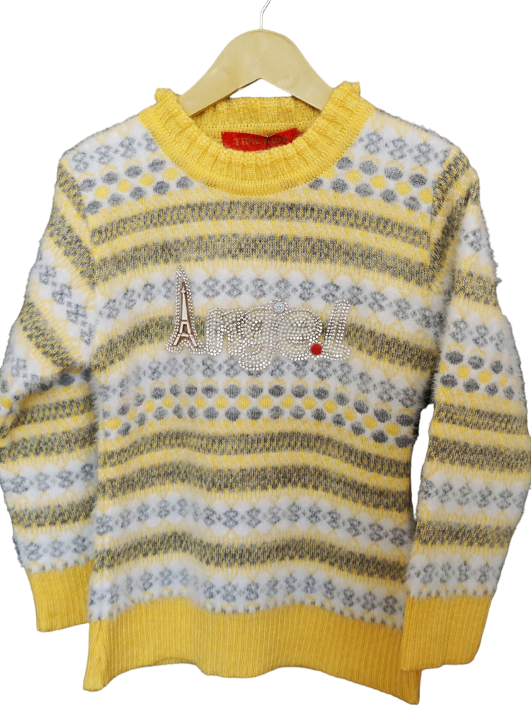 Feather Wool Sweater (3-4 Years|4-5 Years)