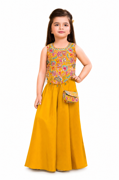 U Top w Palazzo (Paisely Floral)