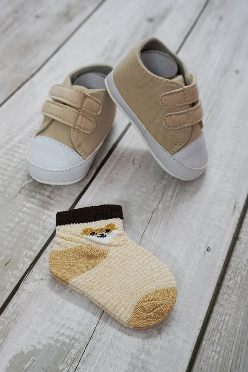 Baby Girls Baby Boy Shoes with Socks Set MummaGoose