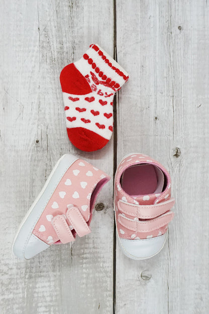 Baby Girls Shoes with Socks Set