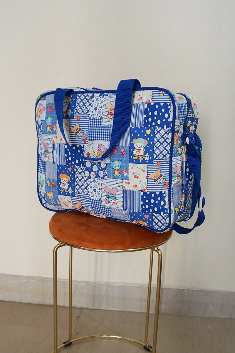 Baby Diaper Bag (Blue-Small)