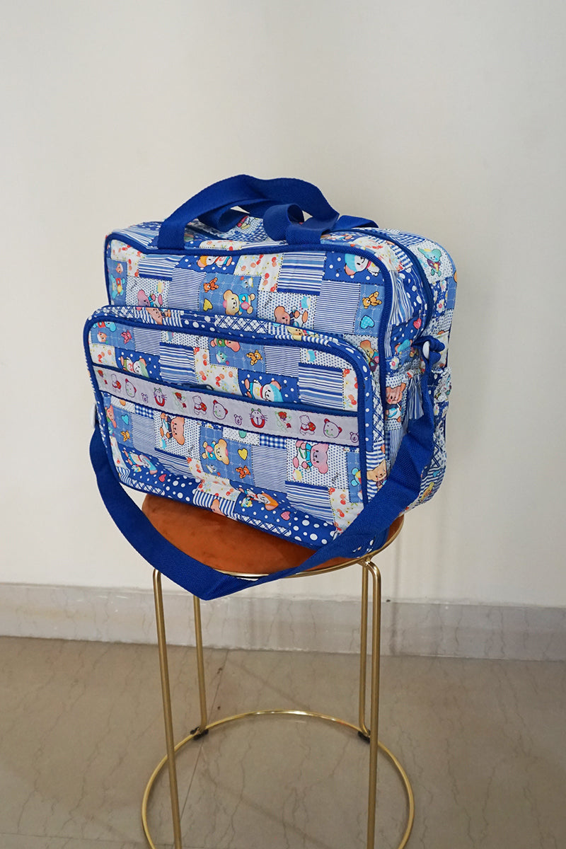 Baby Diaper Bag (Blue-Small)