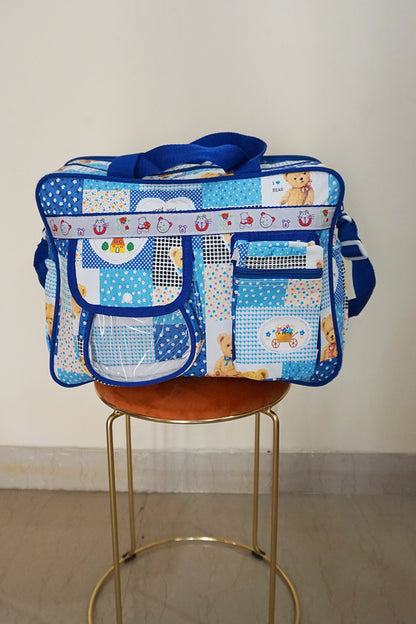 Baby Diaper Bag (Blue)