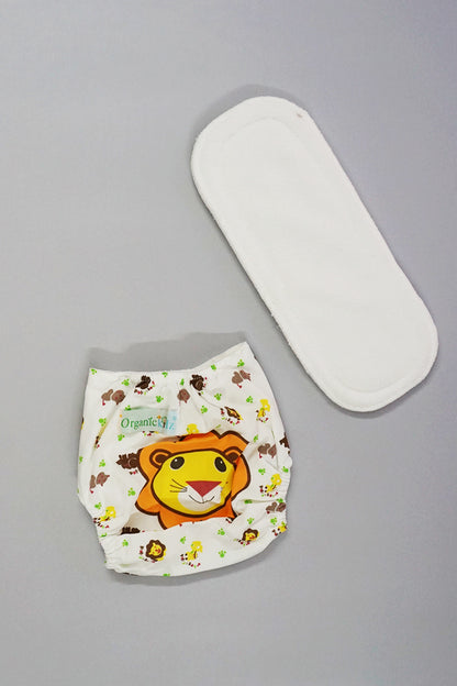 Washable Baby Cloth Diaper with Insert Liner