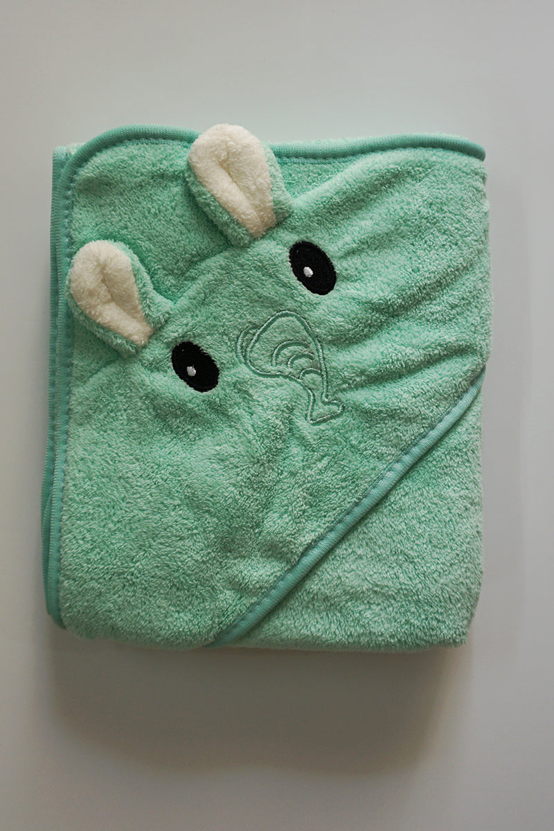 Hooded Terry Towel (Sea Green)