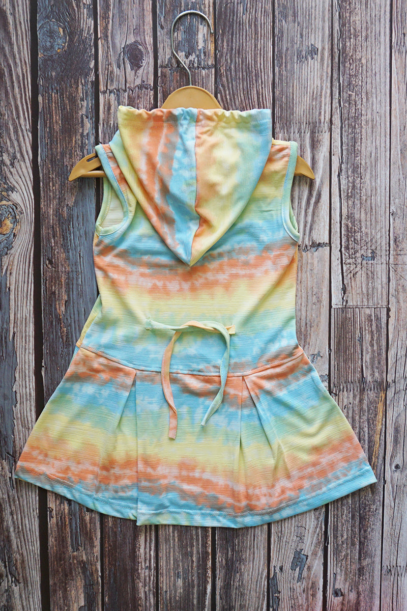 Casual Dry-Fit Flowy Frock for Little Girls