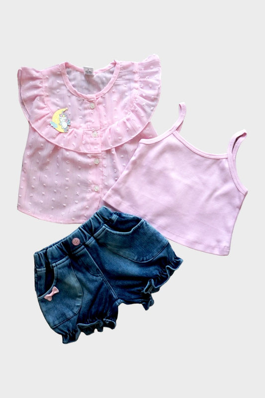 3-Piece Set for Little Girls