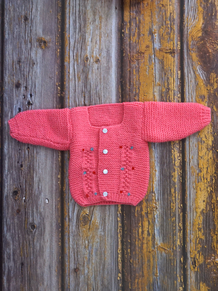 Handknitted Newborn Sweater (Available in 5 Colors)