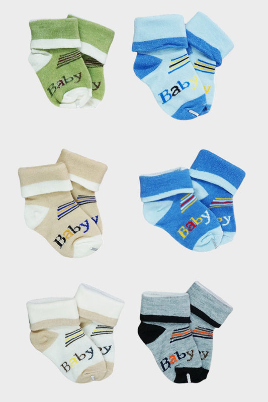 Baby Cotton Socks (Pack of 2)