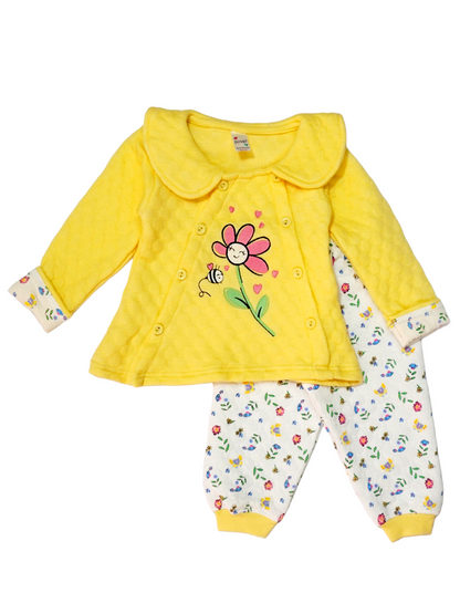 Polyfill A-Shape Top & Pajami Suit (12-18 Months)