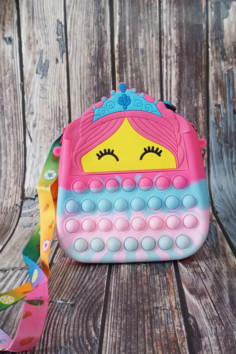 Princess Pop-It Sling Bag (Hot Pink)