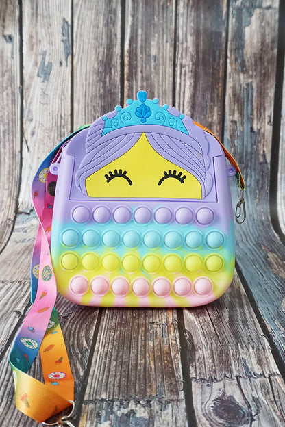 Princess Pop-It Sling Bag (Purple)