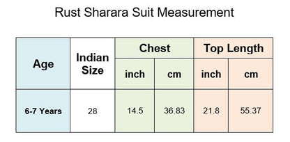 Sharara Suit with High Low Kurta