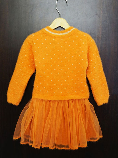 Sweater Dress With Knitted Legging (2-3 Years)