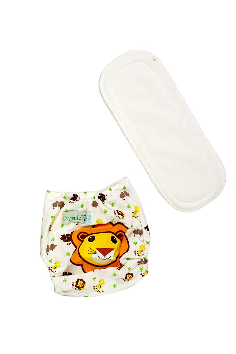 Washable Baby Cloth Diaper with Insert Liner