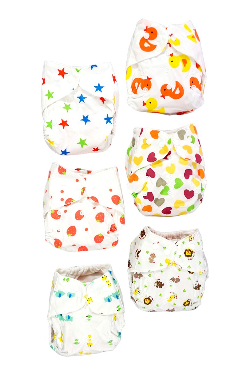 Washable Baby Cloth Diaper with Insert Liner