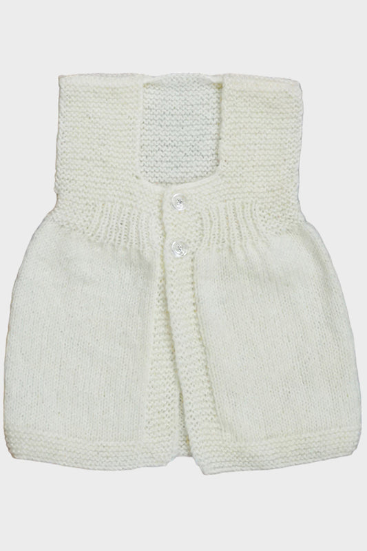 Handknitted Sleeveless Sweater (Girls)
