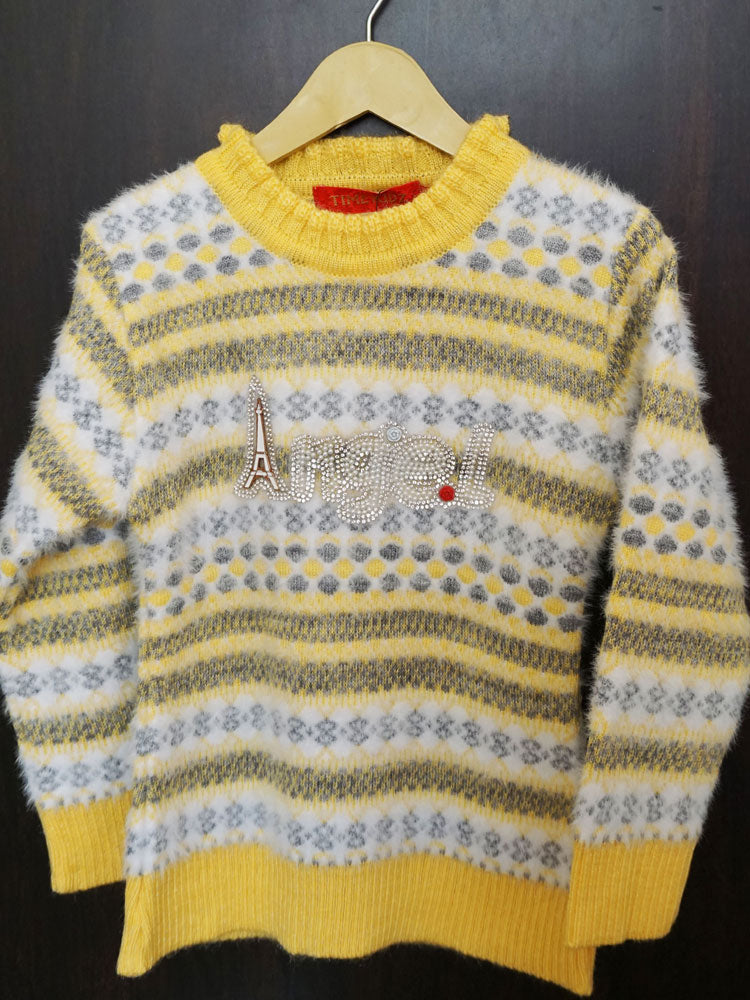 Feather Wool Sweater (3-4 Years|4-5 Years)