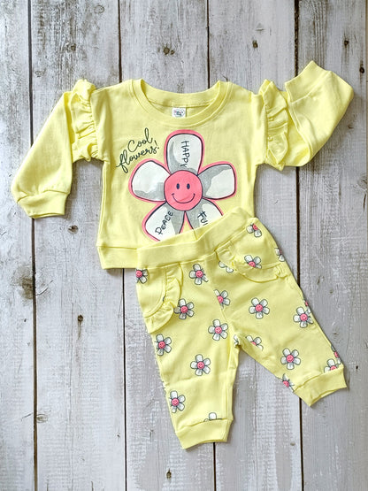 3-Piece Dress Set (Lemon Yellow)