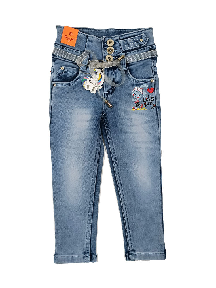 High Waist Jeans (Light Blue)