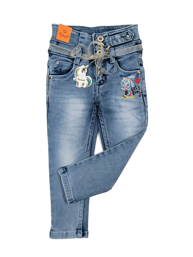 High Waist Jeans (Light Blue)