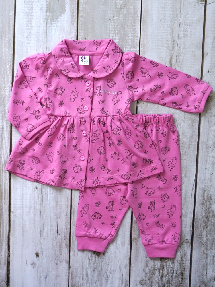 Newborn Cotton Suit (Available in 2 Colors)