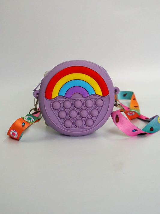 Rainbow Pop It Sling Bag (4 Colors)